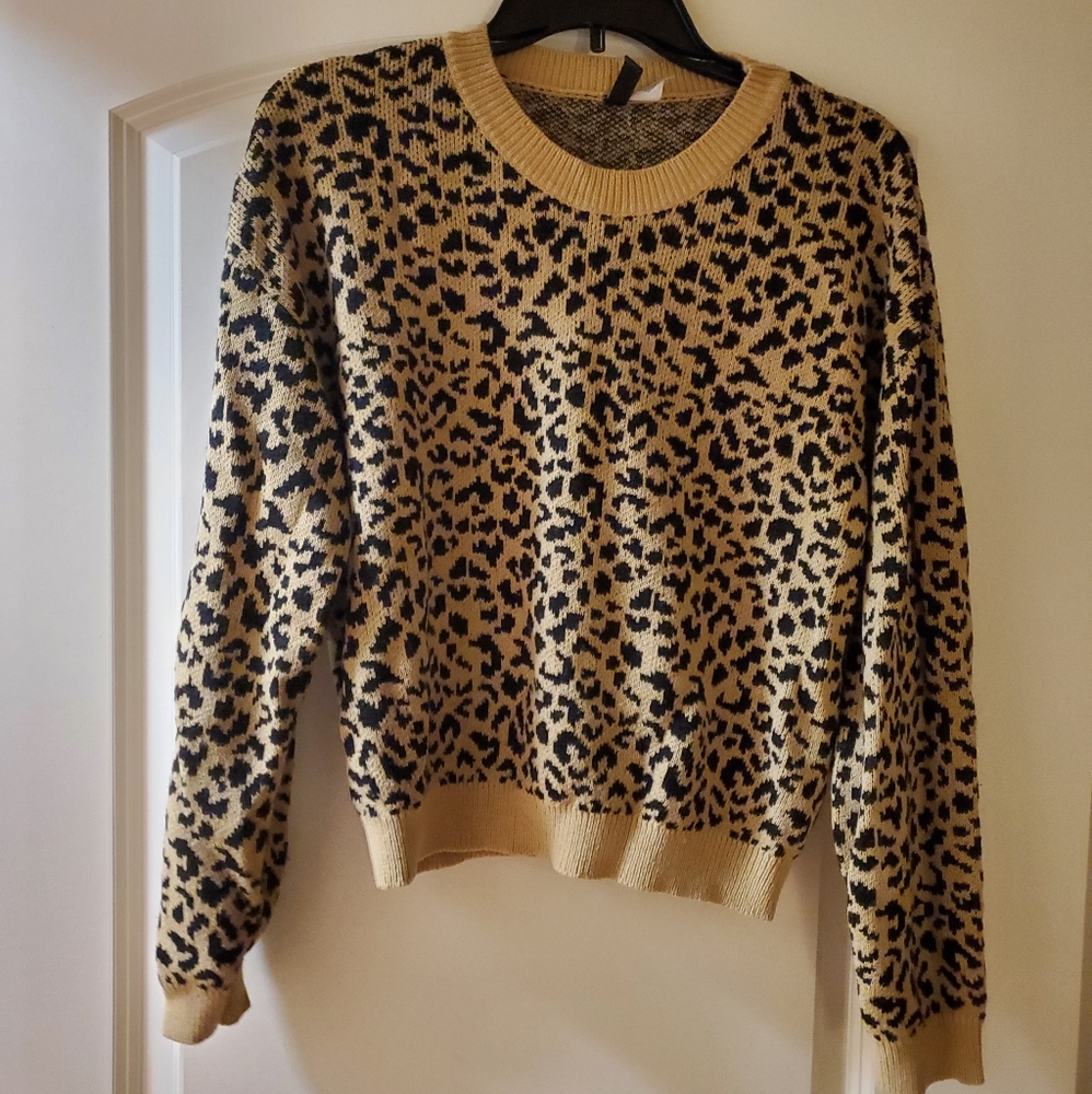 Leopard Print Sweater